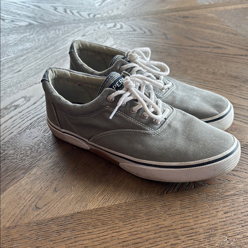 Sperry Gray Top Sider Shoes